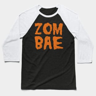 Halloween Zombae Zombie Couples Baseball T-Shirt